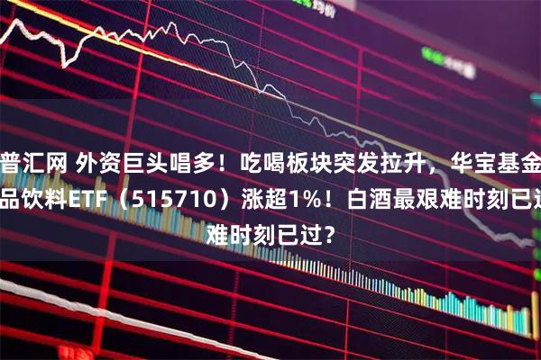 普汇网 外资巨头唱多！吃喝板块突发拉升，华宝基金食品饮料ETF（515710）涨超1%！白酒最艰难时刻已过？